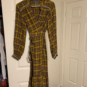 Anthropologie wrap dress